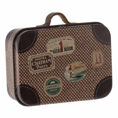 Maileg suitcase Travel Micro brown